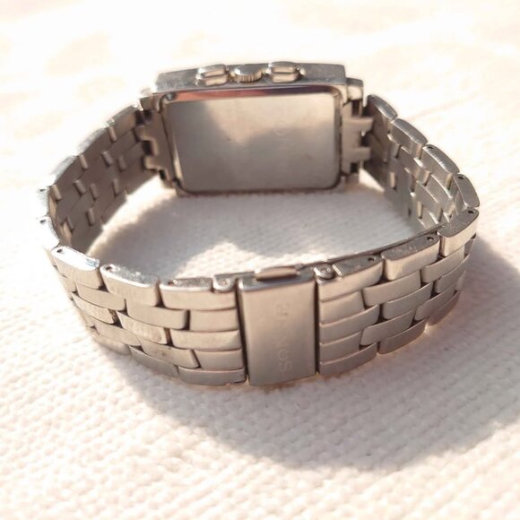 Sonne Chronograph Square Watch 29mm Textured Dial Frank Muller Style Homage JDM - Picture 6 of 6